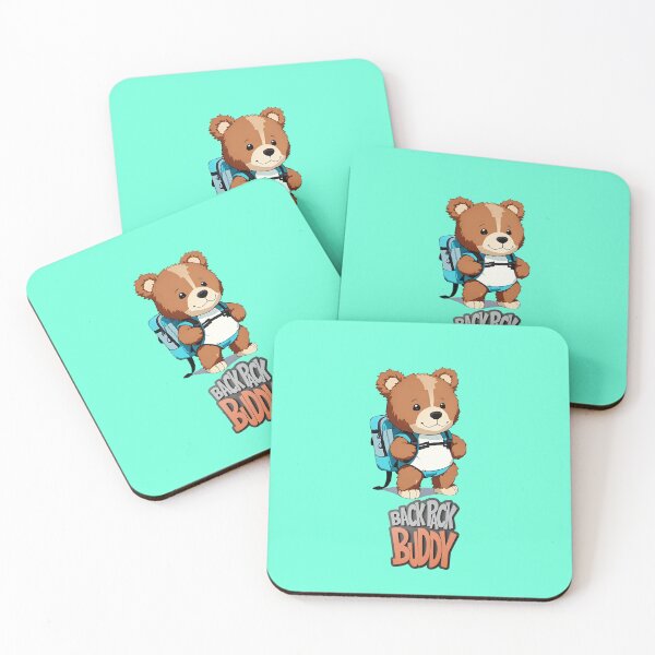 Item preview, Backpack Buddy with A Cute Bear Fun Design T-Shirt designed and sold by WitMeme.