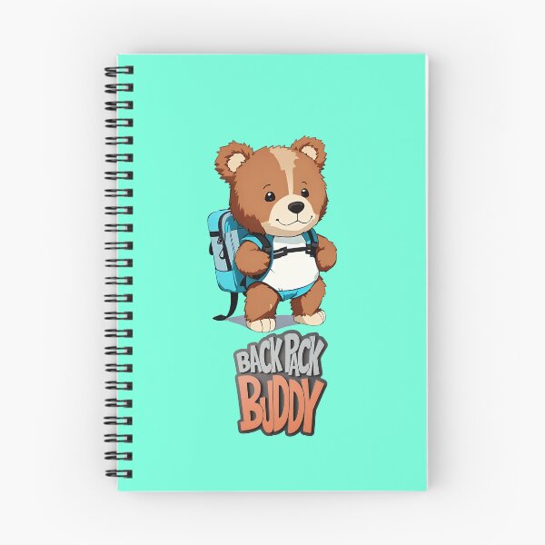 Item preview, Backpack Buddy with A Cute Bear Fun Design T-Shirt designed and sold by WitMeme.