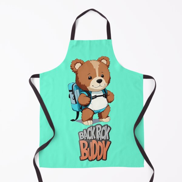 Item preview, Backpack Buddy with A Cute Bear Fun Design T-Shirt designed and sold by WitMeme.