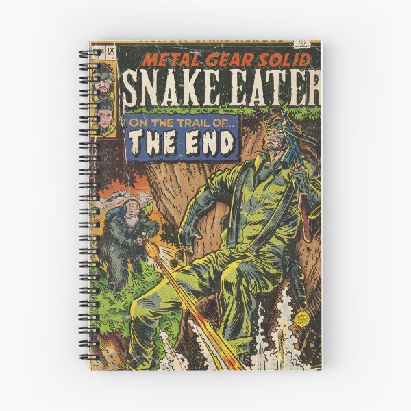 Item preview, "The End" Snake Eater Comic Book Cover Fan Art designed and sold by MarkScicluna.