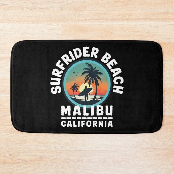 Item preview, Surfrider Beach - Malibu California (with White Lettering) designed and sold by VelvetRoom.