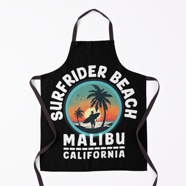 Item preview, Surfrider Beach - Malibu California (with White Lettering) designed and sold by VelvetRoom.