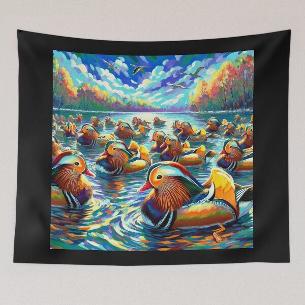 Item preview, Mandarin Duck pato mandarim v4 designed and sold by Helios Be. Lavsh.
