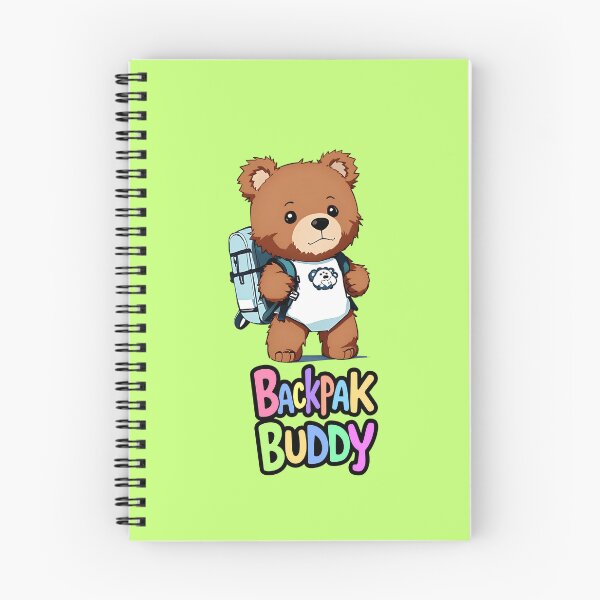 Item preview, Backpack Buddy with A Cute Bear Fun Design T-Shirt designed and sold by WitMeme.