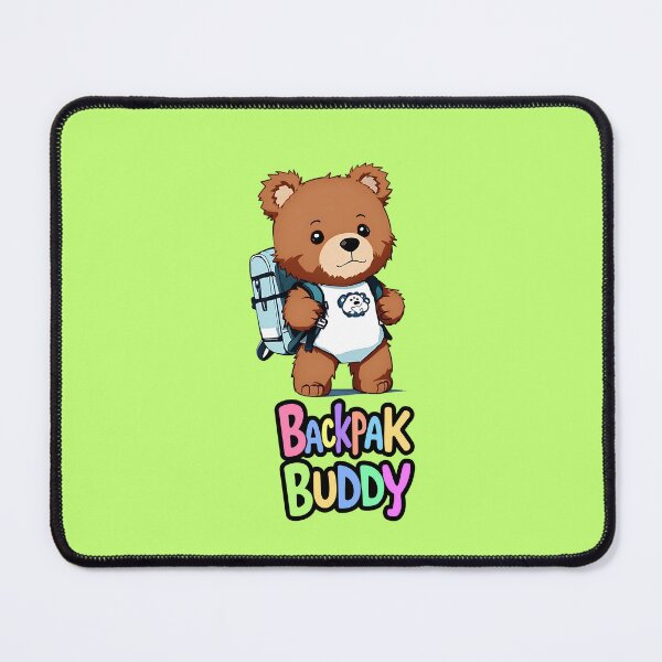 Item preview, Backpack Buddy with A Cute Bear Fun Design T-Shirt designed and sold by WitMeme.