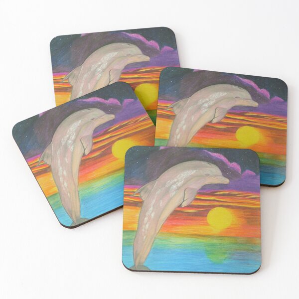 Item preview, dolphin on the sunset  designed and sold by SuperVida1986.