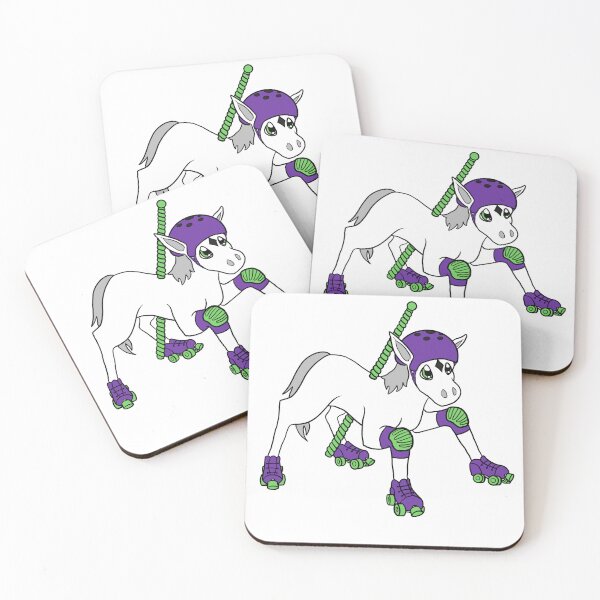 Item preview, Baby horse on skates designed and sold by parlorcityderby.