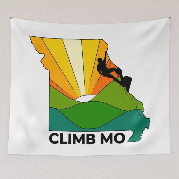 Item preview, Climb MO, Rock Climbing Missouri designed and sold by EllieBubs.