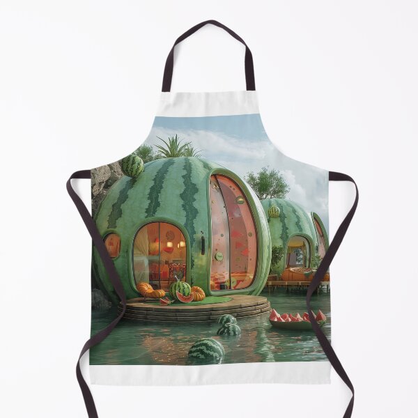 Item preview, Watermelon Paradise House designed and sold by aiperfectworld.
