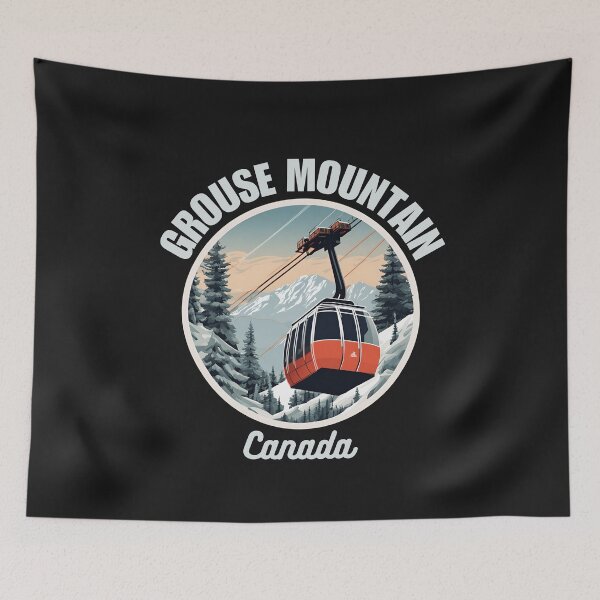 Item preview, Grouse Mountain Gondola Canada Outdoors Adventure Lovers designed and sold by MomentumCloset.