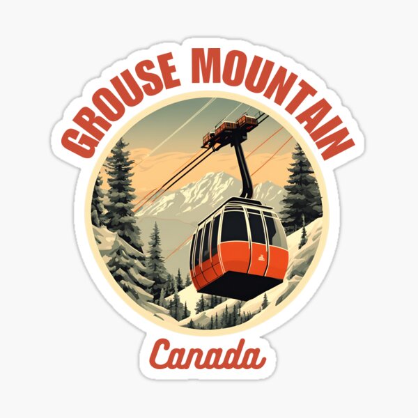 Item preview, Grouse Mountain Gondola Canada Outdoors Adventure Lovers designed and sold by MomentumCloset.