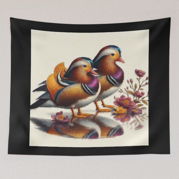 Item preview, Mandarin Duck pato mandarim v5 designed and sold by Helios Be. Lavsh.