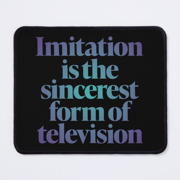 Item preview, Imitation is the sincerest form of television. v.1 designed and sold by x1brett.