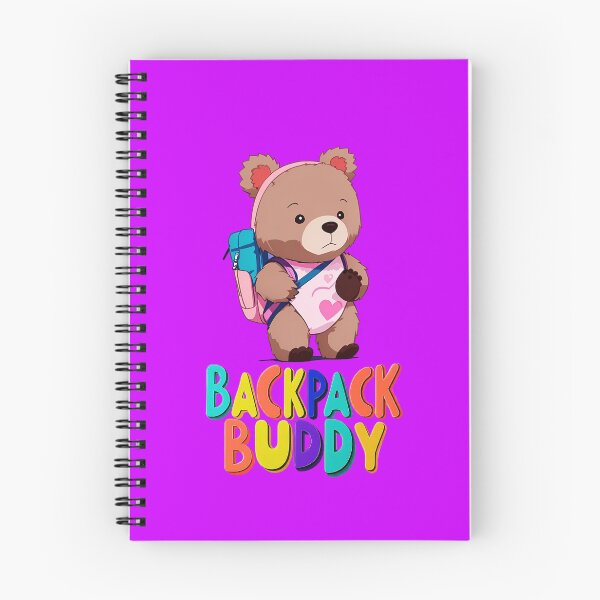 Item preview, Backpack Buddy with A Cute Bear Fun Design T-Shirt designed and sold by WitMeme.