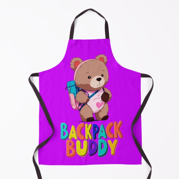 Item preview, Backpack Buddy with A Cute Bear Fun Design T-Shirt designed and sold by WitMeme.