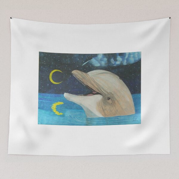 Item preview, moon dolphin  designed and sold by SuperVida1986.