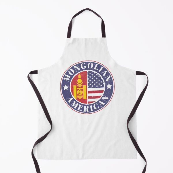 Item preview, Proud Mongolian-American Badge - Mongolia Flag designed and sold by chrisrivait.