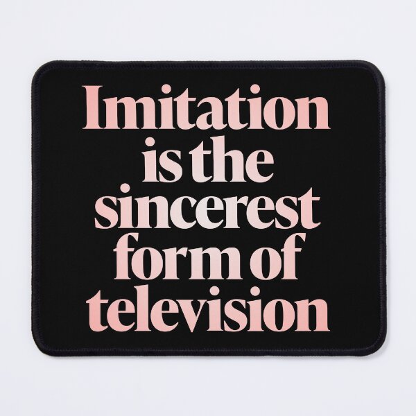 Item preview, Imitation is the sincerest form of television. v.2 designed and sold by x1brett.