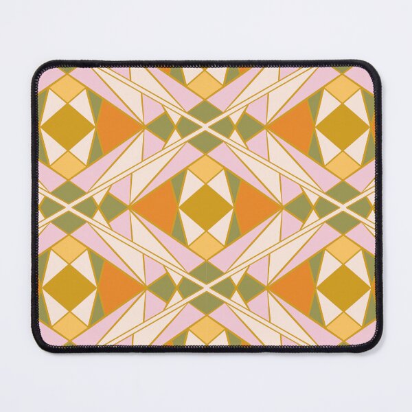 Item preview, Warm tones diamond geometry designed and sold by KaroLeenaDesign.