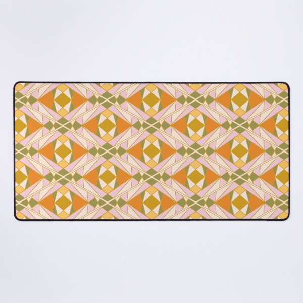 Item preview, Warm tones diamond geometry designed and sold by KaroLeenaDesign.