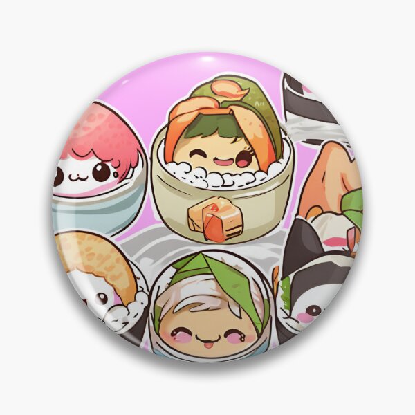 Item preview, comida de picnic bocadillos japoneses chibi designed and sold by cloudzer0000.