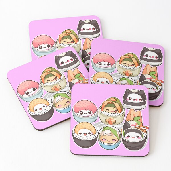 Item preview, comida de picnic bocadillos japoneses chibi designed and sold by cloudzer0000.