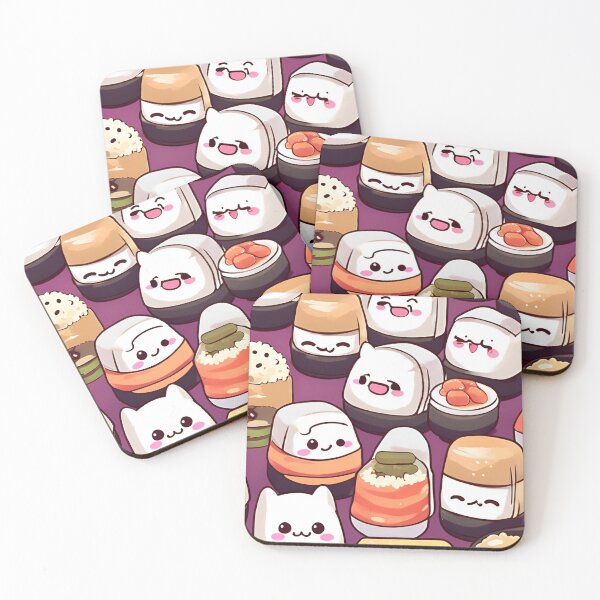 Item preview, comida japonesa chibi bocadillos designed and sold by cloudzer0000.