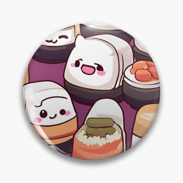 Item preview, comida japonesa chibi bocadillos designed and sold by cloudzer0000.