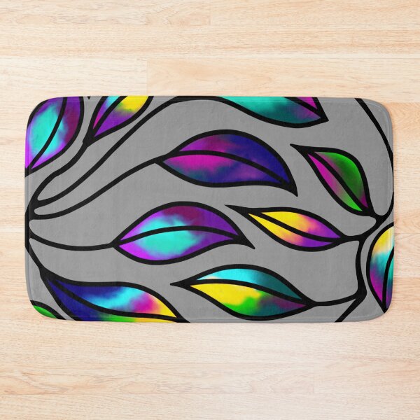 Item preview, Stained Glass Leaves III designed and sold by lezell.