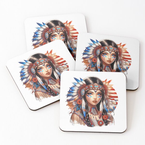 Item preview, Native American, Beauty, Onida, The One Searched For | Catsie Cat designed and sold by yelkenb.