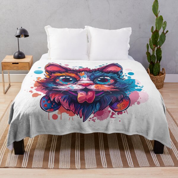 Item preview, Trippy Cat Design designed and sold by slemfiskz.