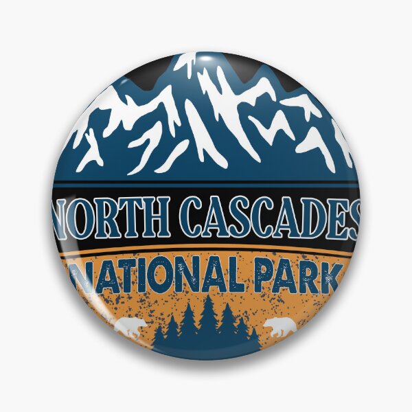 Item preview, North Cascades National Park designed and sold by graphic-map.