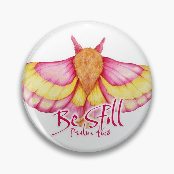 Item preview, Be Still, Rosa Moth designed and sold by Gryffin Graphix.