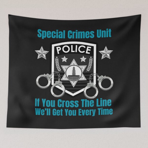 Item preview, Special Crimes Unit Police Design designed and sold by AlienOccupation.