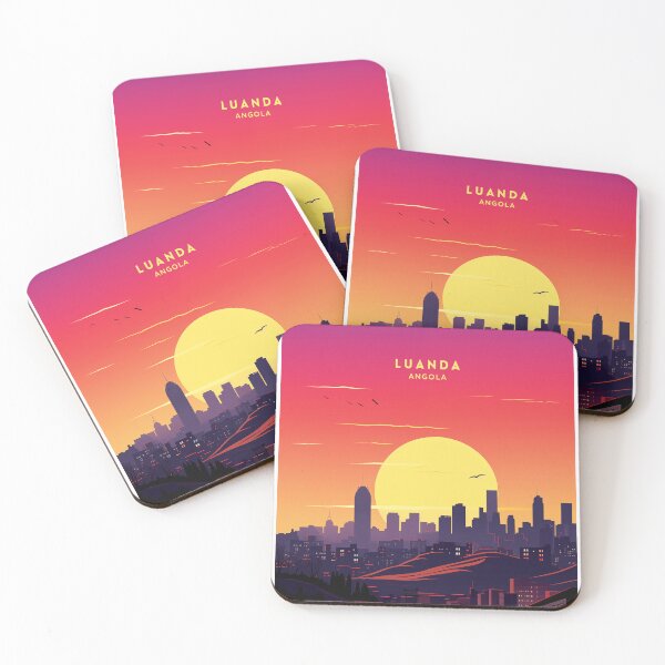 Item preview, Luanda Angola Coastal Vibes designed and sold by NeuralVibe.