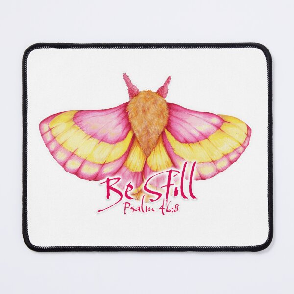 Item preview, Be Still, Rosa Moth designed and sold by Gryffin Graphix.