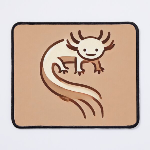 Item preview, Minimalist Axolotl Modern Design designed and sold by RetroPop23.