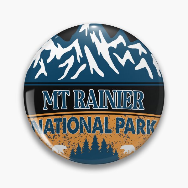 Item preview, Mt Rainier National Park designed and sold by graphic-map.
