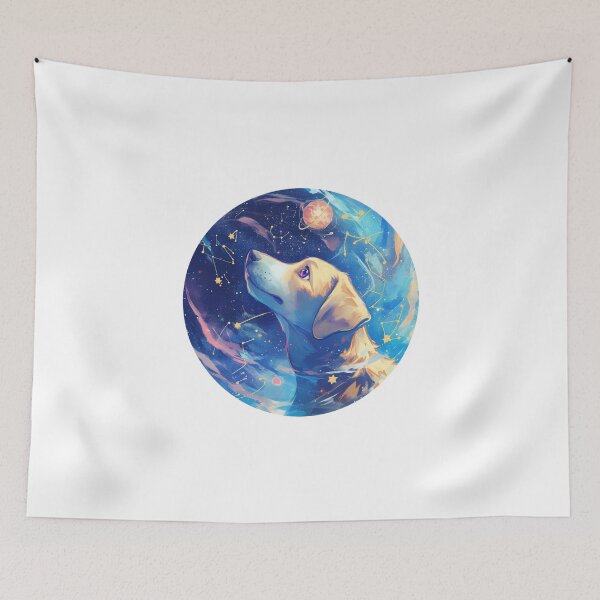 Item preview, Galactic dog // galaxy dog art // dogs // galaxy // puppy // cute doggo designed and sold by SMARTKIT  DESIGNAGENCY.