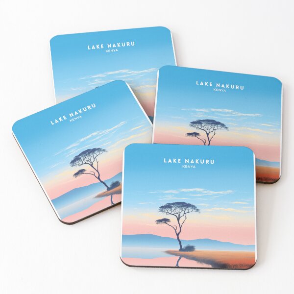 Item preview, Lake Nakuru Kenya Haven designed and sold by NeuralVibe.