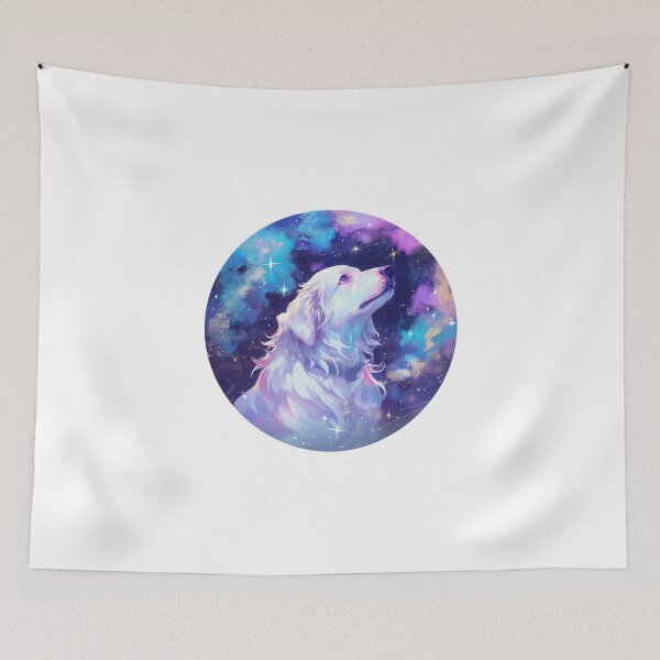 Item preview, Galactic dog // galaxy dog art // dogs // galaxy // puppy // cute doggo designed and sold by SMARTKIT  DESIGNAGENCY.