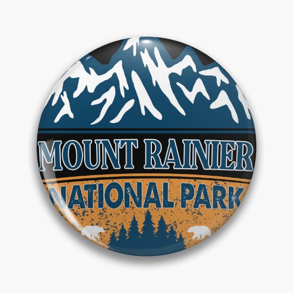 Item preview, Mount Rainier National Park designed and sold by graphic-map.