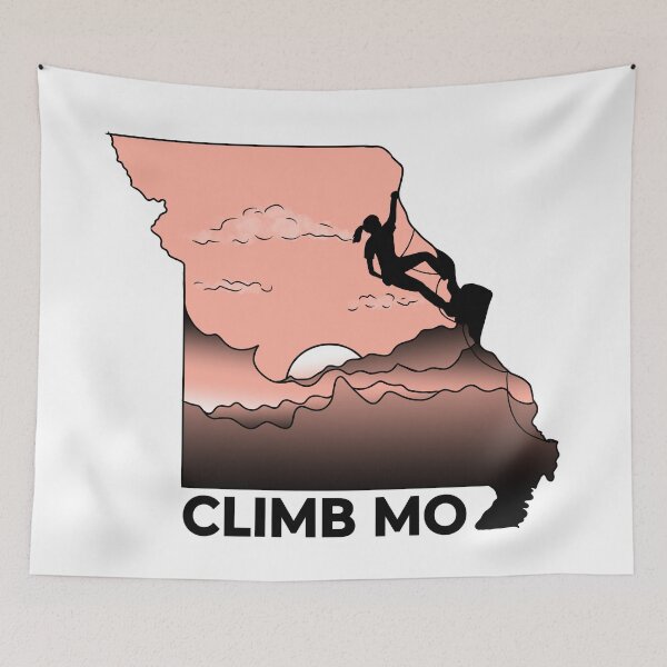 Item preview, Climb MO, Rock Climbing, Female designed and sold by EllieBubs.