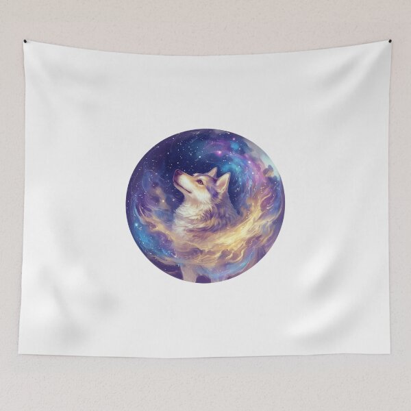 Item preview, Galactic dog // galaxy dog art // dogs // galaxy // puppy // cute doggo designed and sold by SMARTKIT  DESIGNAGENCY.