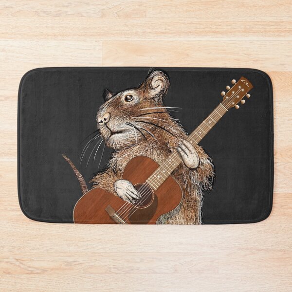 Artikelvorschau, Gitarre, Maus, Ratte, Kunst entworfen und verkauft von oz10.