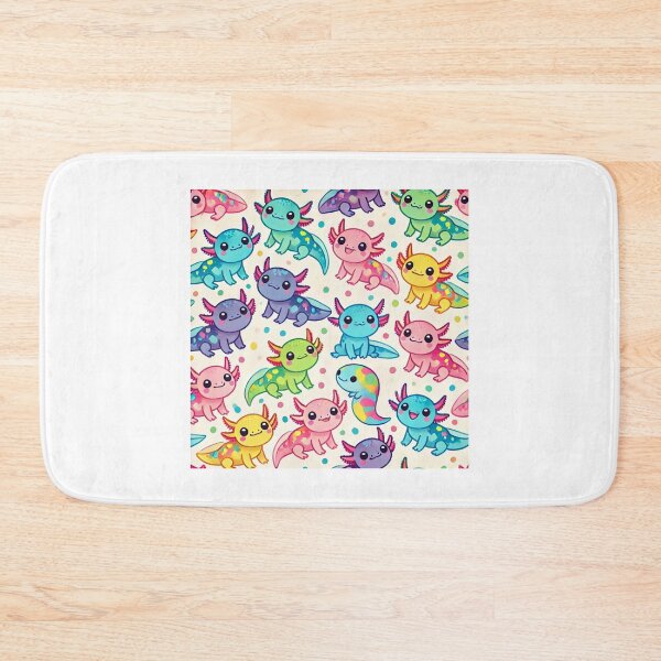 Item preview,  Colorful Mini Axolotl Pattern designed and sold by RetroPop23.