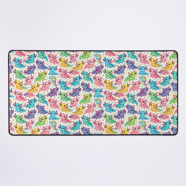 Item preview, Colorful Mini Axolotl Pattern designed and sold by RetroPop23.