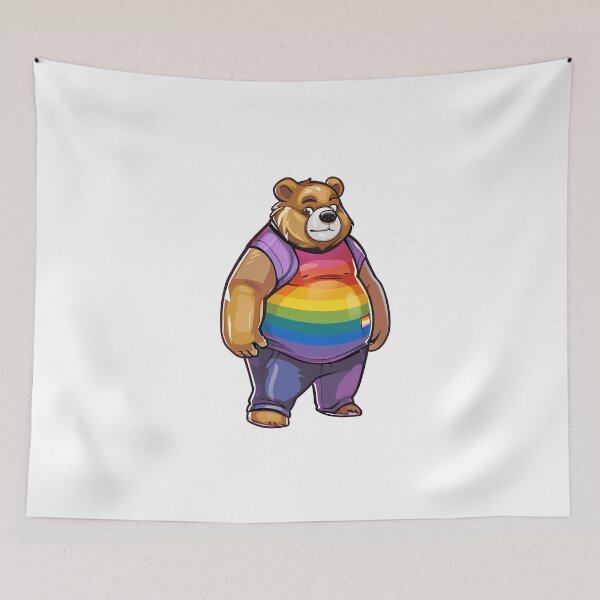Item preview, Bear Pride designed and sold by MidArtForge.