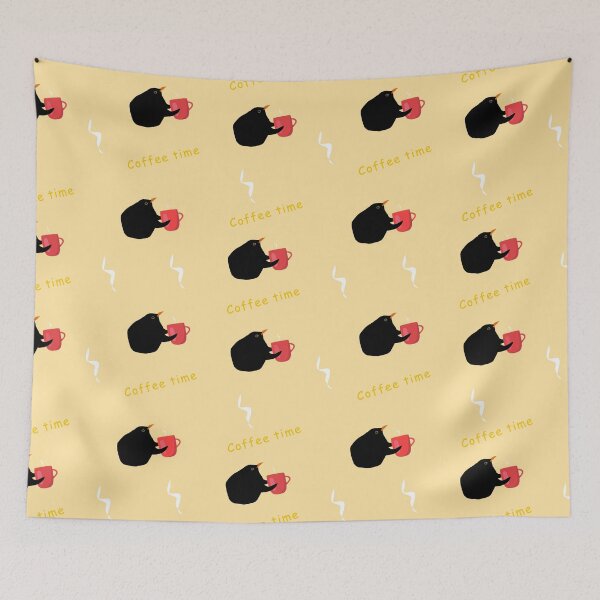 Item preview, Coffee Time pattern designed and sold by alexiia54.