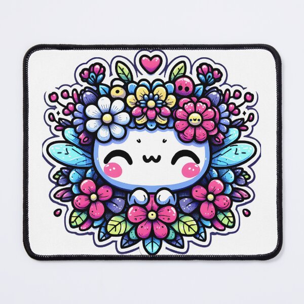 Item preview, Heart Hugged by Kawaii Floral Delight designed and sold by ArtKae.